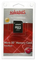 Takems 2GB MicroSD (MS2048TFL010R)